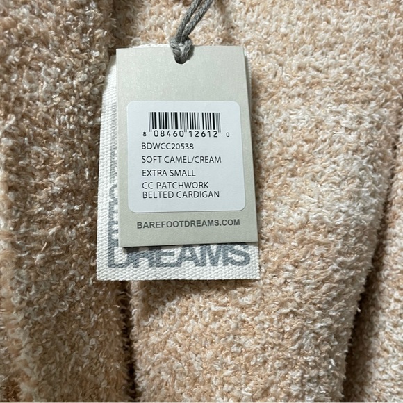 Barefoot Dreams Cozychic Patchwork Cardigan - Picture 6 of 6